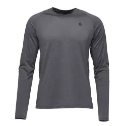 Футболка мужская с длинным рукавом Black Diamond M Lightwire LS Tech Tee, Steel Gray, S (BD 7530900034SML1) - Robinzon.ua