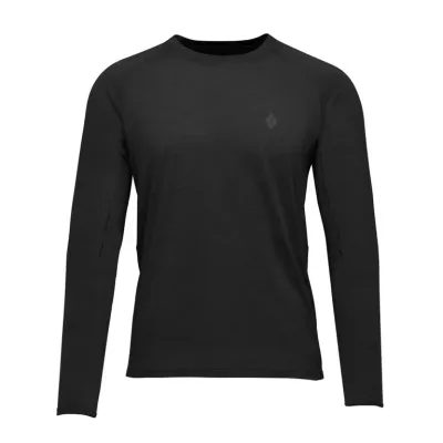 Футболка мужская с длинным рукавом Black Diamond M Lightwire LS Tech Tee, Black, M (BD 7530900002MED1) - Robinzon.ua