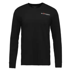 Футболка с длинным рукавом мужская Black Diamond M Heritage Wordmark LS Tee, Black, M (BD 7524440002MED1) Футболка с длинным рукавом мужская Black Diamond M Heritage Wordmark LS Tee, Black, M (BD 7524440002MED1) - Robinzon.ua