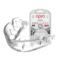 Капа OPRO Silver дитяча (вік до 11) Clear (art.102503006) Капа OPRO Silver дитяча (вік до 11) Clear (art.102503006) - Robinzon.ua