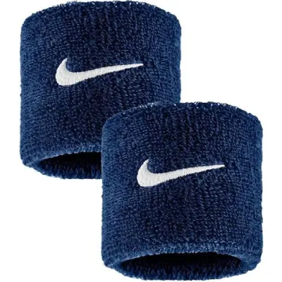 Напульсники Nike SWOOSH CLASSIC WRISTBANDS 2PK синий Универсальные One Size N.101.2405.463.OS - Robinzon.ua