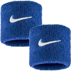 Напульсники Nike SWOOSH CLASSIC WRISTBANDS 2PK синій Універсальньні One Size N.101.2405.400.OS - Robinzon.ua