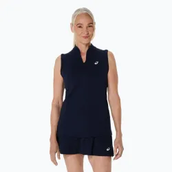 Жіноча тенісна Майка Asics  COURT TANK MIDNIGHT Темно-синій L (2042A370-400 L - Robinzon.ua