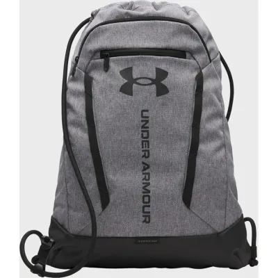 Рюкзак UA Hustle Sackpack 22L сірий Унісекс 39 х 53 х 7 см 6000519-025 - Robinzon.ua