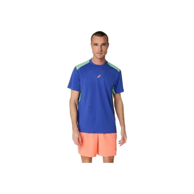 Футболка мужская  Asics PADEL COURT SS TOP COBALT/MENTHOL (M) 2041A349-402 M - Robinzon.ua