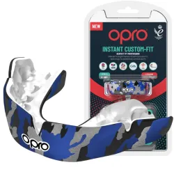 Капа OPRO Instant CAMO доросла (вік 11+) Black/Blue (art.102523001) Капа OPRO Instant CAMO доросла (вік 11+) Black/Blue (art.102523001) - Robinzon.ua