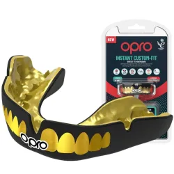 Капа OPRO Instant TEETH доросла (вік 11+) Black/Gold (art.102526001) Капа OPRO Instant TEETH доросла (вік 11+) Black/Gold (art.102526001) - Robinzon.ua