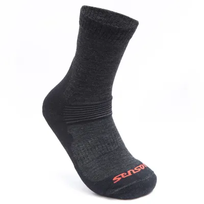 Шкарпетки Sensor Expedition Merino black/red 13200081, SU41EM-black-red-8-11 - Robinzon.ua