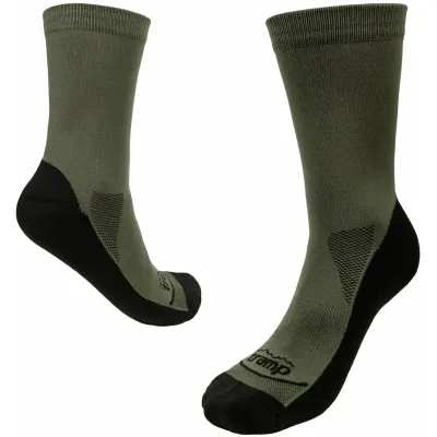 Шкарпетки демісезонні Tramp UTRUS-001-black-olive, 38/40 - Robinzon.ua
