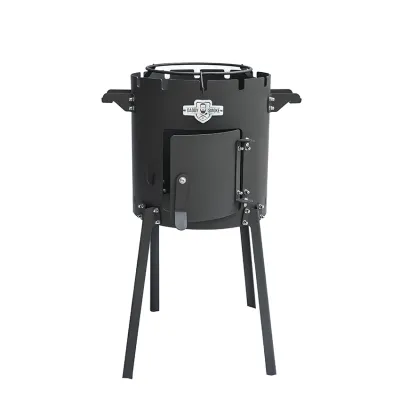 Круглая печь под казан и сковороду Daddy Smoke. - Robinzon.ua