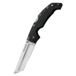 Нож складной Cold Steel Voyager Large, Tanto Point, Plain Edge, 10A, Black (CST CS-29AT) - Robinzon.ua
