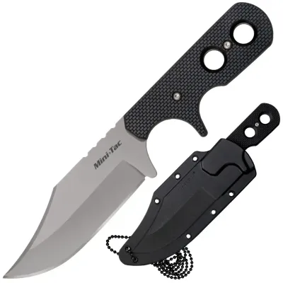 Нож Cold Steel Mini Tac Bowie, Black (CST CS-49HCF) - Robinzon.ua
