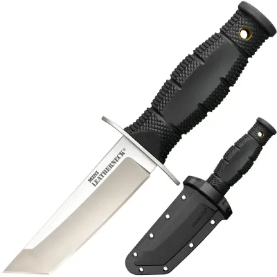 Нож Cold Steel Mini Leather Neck Tanto Point, Black (CST CS-39LSAA) - Robinzon.ua