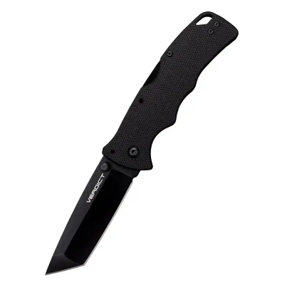 Нож складной Cold Steel 3" Verdict, Tanto, AUS10A, Black (CST CS-FL-C3T10A) - Robinzon.ua