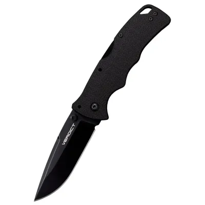 Нож складной Cold Steel 3" Verdict, Spear Point, AUS10A, Black (CST CS-FL-C3SP10A) - Robinzon.ua