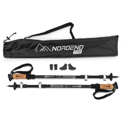 Трекінгові палиці Nordend Pro Hop-Sport 0145TP чорний - Robinzon.ua