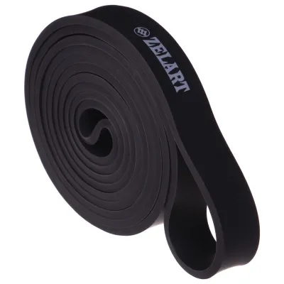 Резина петля для подтягиваний и тренировок лента силовая Zelart-3917-BK - Robinzon.ua