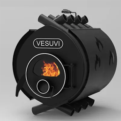 Булерьян «Vesuvi» classic «02»c термостойким стеклом и защитным кожухом - Robinzon.ua