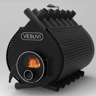 Булерьян «Vesuvi» classic «04» c термостойким стеклом и защитным кожухом - Robinzon.ua
