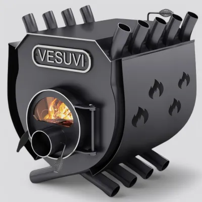 Булерьян «Vesuvi» с варочной поверхностью «02» c термостойким стеклом и защитным кожухом - Robinzon.ua