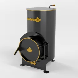Буржуйка «Canada» 85 м3 із зольником Буржуйка «Canada» 85 м3 із зольником - Robinzon.ua