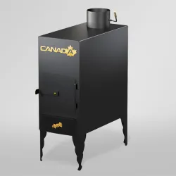Піч дров'яна «Canada» економ тривалого горіння LUX Піч дров'яна «Canada» економ тривалого горіння LUX - Robinzon.ua