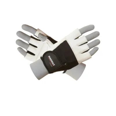 Рукавички для фітнесу MadMax MFG-444 Fitness White S - Robinzon.ua