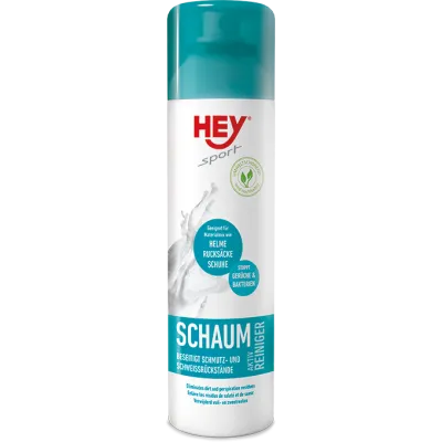 Очищення шкіри, пластику (сумки, шоломи) HeySport Foam Cleaner 250ml (20660000) - Robinzon.ua