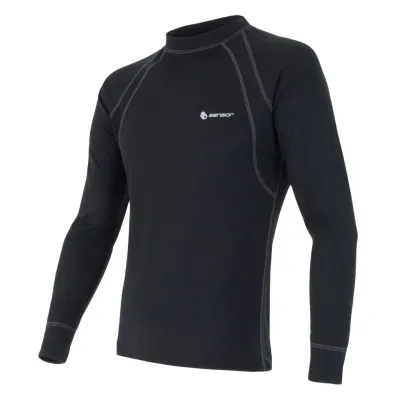 Термофутболка чоловіча Sensor Double Face LS black 24000003, SM11DF-black-XXXL - Robinzon.ua