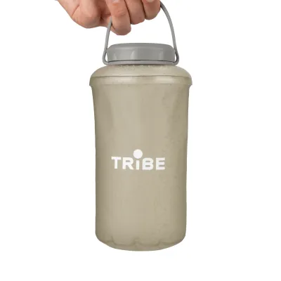 Пляшка Tribe Soft Bottle 1 л TPU м'яка  T-FE-0023-grey - Robinzon.ua