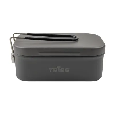 Контейнер для їжі Tribe Lunch Box Alu T-FG-0016-grey - Robinzon.ua