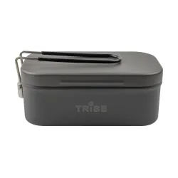 Контейнер для їжі Tribe Lunch Box Alu T-FG-0016-grey Контейнер для їжі Tribe Lunch Box Alu T-FG-0016-grey - Robinzon.ua