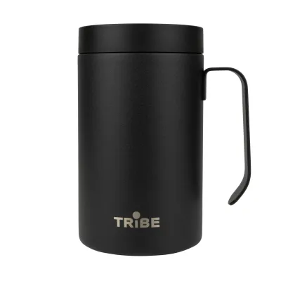 Чашка-термос Tribe Adventure Mug 450 мл T-FA-0032, black - Robinzon.ua