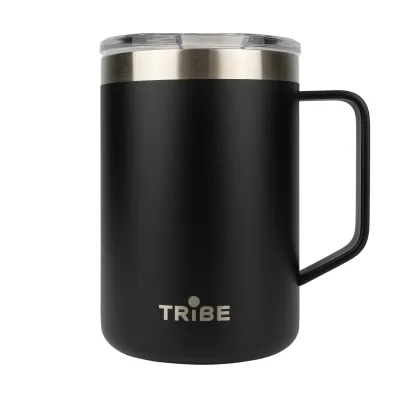 Термочашка Tribe Classic Mug 500 мл T-FA-0033, black - Robinzon.ua
