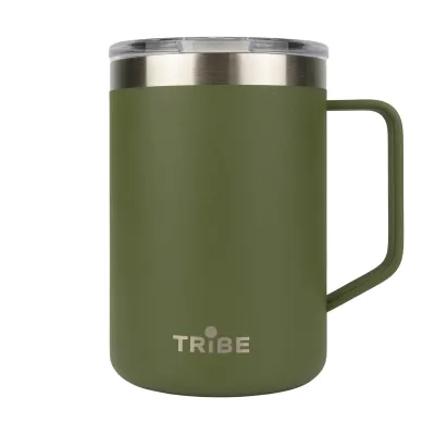 Термочашка Tribe Classic Mug 500 мл T-FA-0033, olive - Robinzon.ua