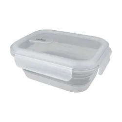 Контейнер Tribe Collapsible Container 800 мл силіконовий T-FF-0028, grey Контейнер Tribe Collapsible Container 800 мл силіконовий T-FF-0028, grey - Robinzon.ua