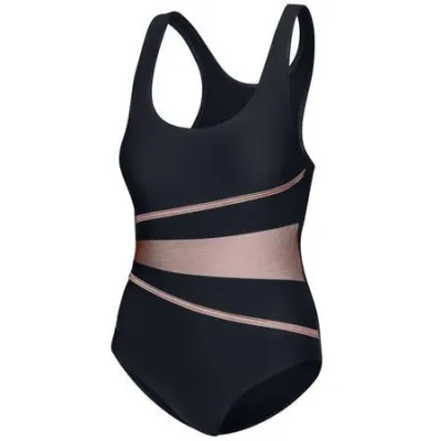 Купальник закрытый для женщин Aqua Speed Swimsuit STELLA LADY Черный, Золотистый 42 (299-07 42) - Robinzon.ua