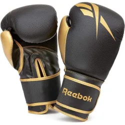 Мужские боксерские перчатки Reebok Boxing Gloves Черный, Золотистый 10 унций (RSCB-11117GB-10) Мужские боксерские перчатки Reebok Boxing Gloves Черный, Золотистый 10 унций (RSCB-11117GB-10) - Robinzon.ua