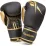 Чоловічі Боксерські рукавиці Reebok Boxing Gloves Чорний, Золотистий 14 унцій (RSCB-11117GB-14) - Robinzon.ua