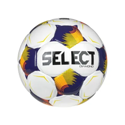 Мяч футбольный SELECT DIAMOND FIFA v26 Белый, Оранжевый 4 (085537-010 4) - Robinzon.ua