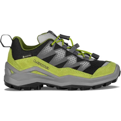 LOWA кроссовки Maddox Pro GTX LO Jr black-lime 34.0 - Robinzon.ua