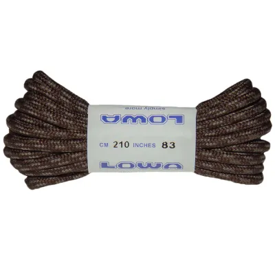 LOWA шнурки Trekking 210 см коричневі. - Robinzon.ua
