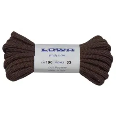 LOWA шнурки Zephyr 160 cm dark brown - Robinzon.ua