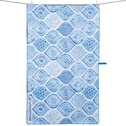 Lifeventure полотенце Soft Fibre Printed Santorini Giant - Robinzon.ua