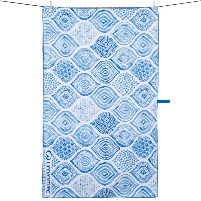 Lifeventure полотенце Soft Fibre Printed Santorini Giant - Robinzon.ua
