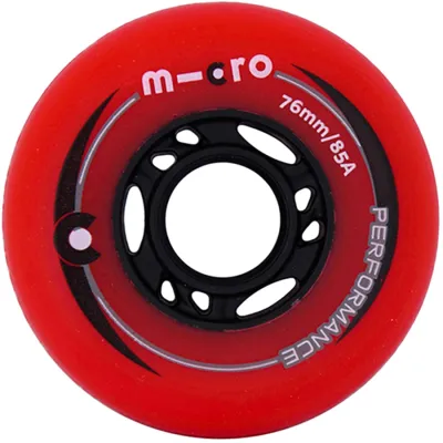 Micro колеса Performance 76 mm red - Robinzon.ua