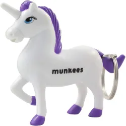 Munkees 1114 брелок-фонарик Unicorn LED white-purple - Robinzon.ua
