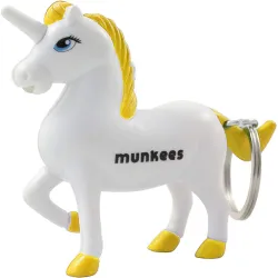 Munkees 1114 брелок-фонарик Unicorn LED white-yellow - Robinzon.ua