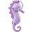 Munkees 1124 брелок-фонарик Seahorse LED purple - Robinzon.ua