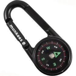 Munkees 3135 брелок-компас Thermometer black - Robinzon.ua